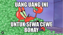 Mr Krabs Money