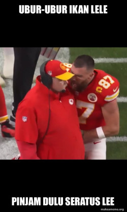 Travis Kelce and Coach