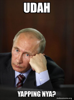 Contemplative Putin
