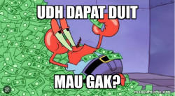 Mr Krabs Money
