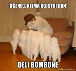 Scumbag Storytelling Dog