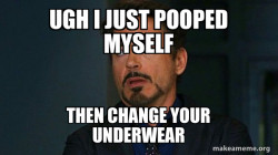 Sammy Kandyton pooped his pants 