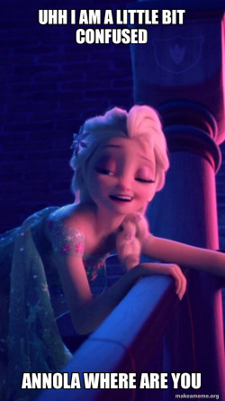 Drunk Elsa