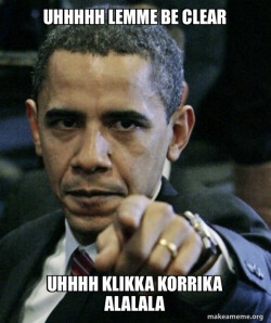 Angry Obama