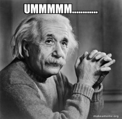 Serious Albert Einstein