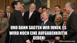 And then we told them