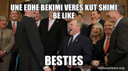 And then we told them