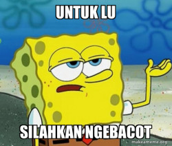 Tough SpongeBob