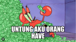 Mr Krabs Money