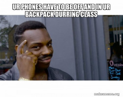 Roll Safe Black Guy Pointing at His Head 