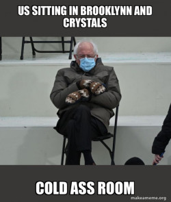 Bernie Sanders at the Inauguration