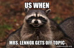 Evil Plotting Raccoon