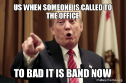 Donald Trump Says