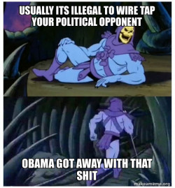 Obama wire tapping