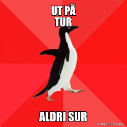 Socially Awesome Penguin
