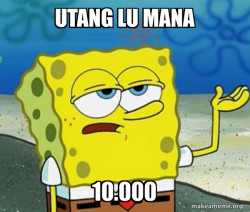 Tough SpongeBob