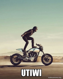 Keanu Reeves Stunt Bike