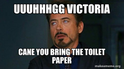 Tony Stark Eye Roll