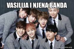K-Pop Band BTS (Bangtan Boys)
