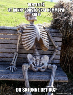 Waiting Skeleton