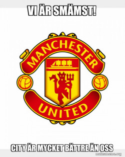 Manchester United Ã¤r sÃ¤mst meme