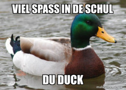 Actual Advice Mallard