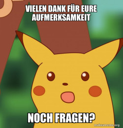 Surprised Pikachu