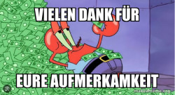 Mr Krabs Money