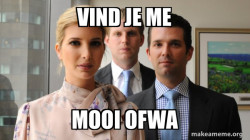The Trump Kids Eric, Donald Jr and Ivanka