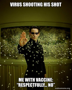 Neo Stopping Bullets