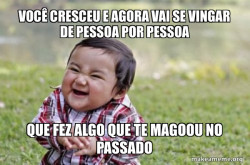 Evil, scheming toddler