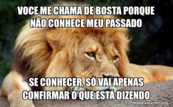 Confession Lion