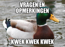 Actual Advice Mallard