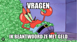 Mr Krabs Money
