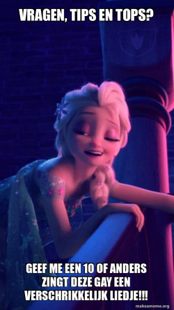 Drunk Elsa