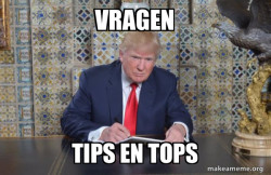 Donald Trump Writing Speech