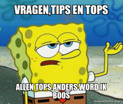 Tough SpongeBob