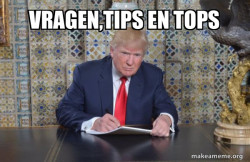 Donald Trump Writing Speech