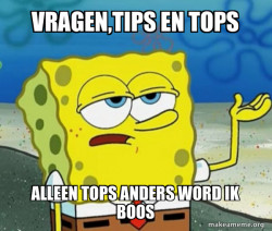 Tough SpongeBob
