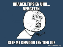 Y U No