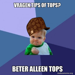 Scumbag Success Kid