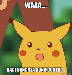 Surprised Pikachu