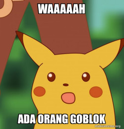 Surprised Pikachu