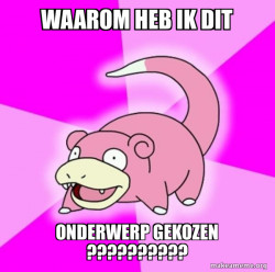 Slowpoke the Pokemon