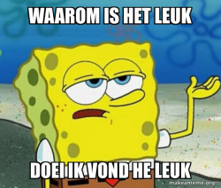 Tough SpongeBob