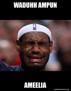 Lebron Crying
