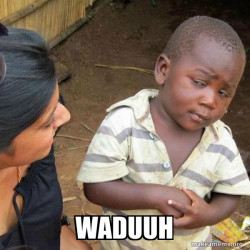 Skeptical Third World Kid