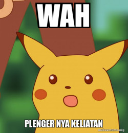 Surprised Pikachu