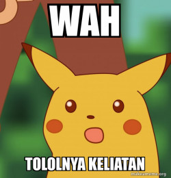 Surprised Pikachu