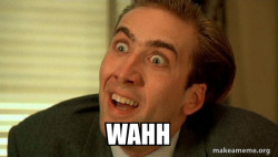 Sarcastic Nicholas Cage
